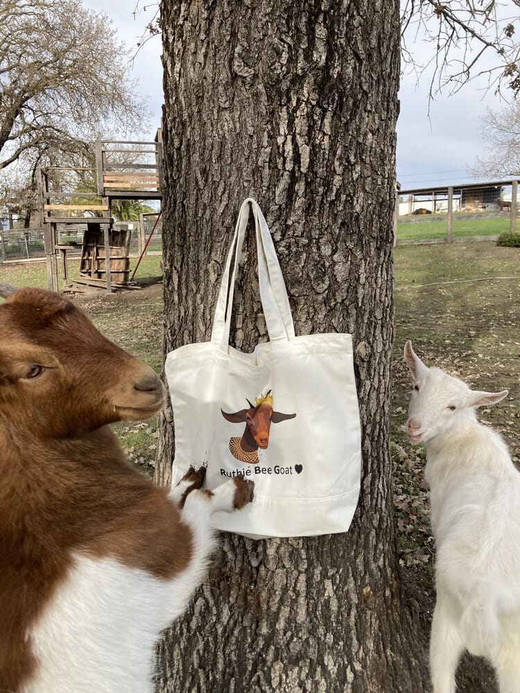 Amazon.com: Goat Tote Bag - Goat with Glasses - Goat Lover Gift - Goat  Gifts For Women -Handmade Totes - Hippie Hound Studios Canvas Totes - Cute  Goat Reusable Shopping Bag -