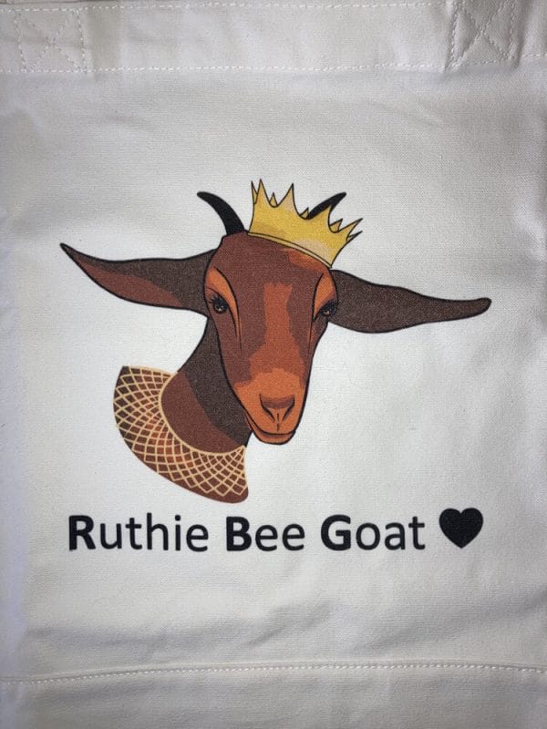 Ruthie Bee Goat tote bag