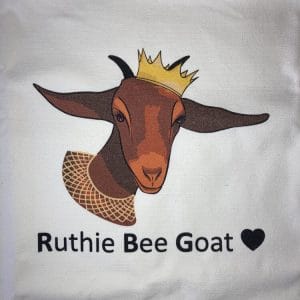Ruthie Bee Goat tote bag